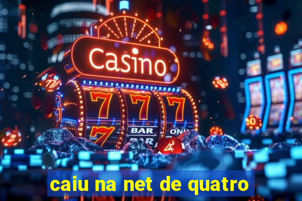 caiu na net de quatro